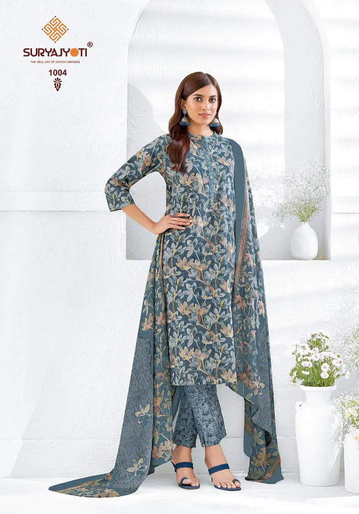 Suryajyoti Poshak Vol 1 Printed Readymade Suits Catalog